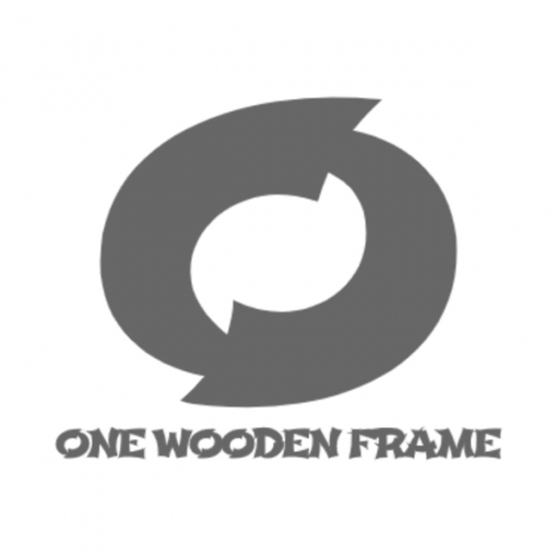 One wooden frame
