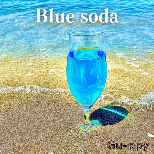 Blue soda