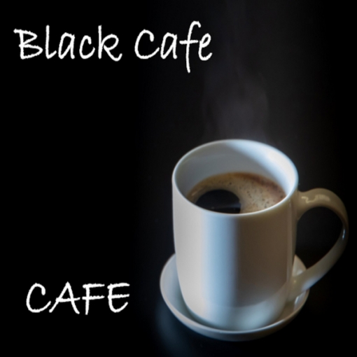 Asian black cafe
