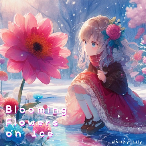 Blooming Flowers on Ice