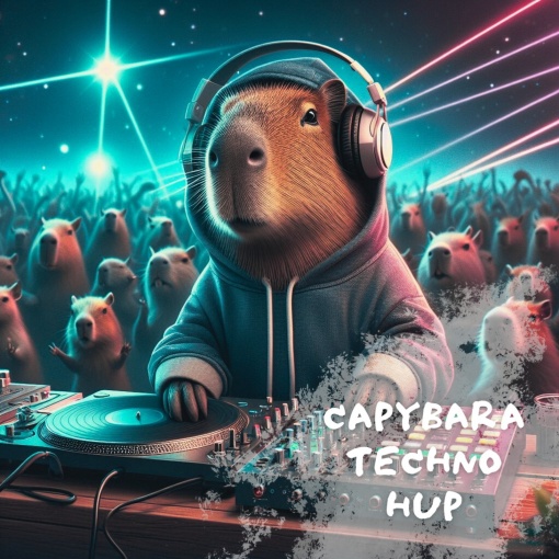 Capybara Techno Hup